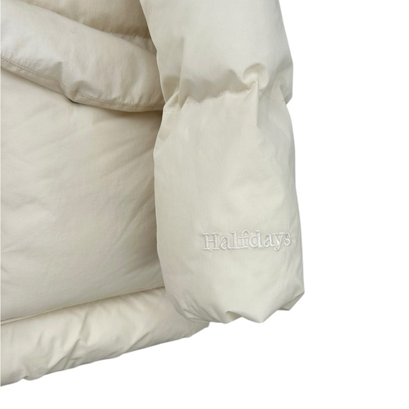 HALFDAYS WOMEN'S WHEELER PARKA - Cream / White - Size Small - Ski & Snow Jacket - Picture 3 of 16